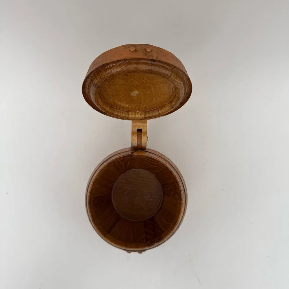 Vintage Wooden Beer Mug